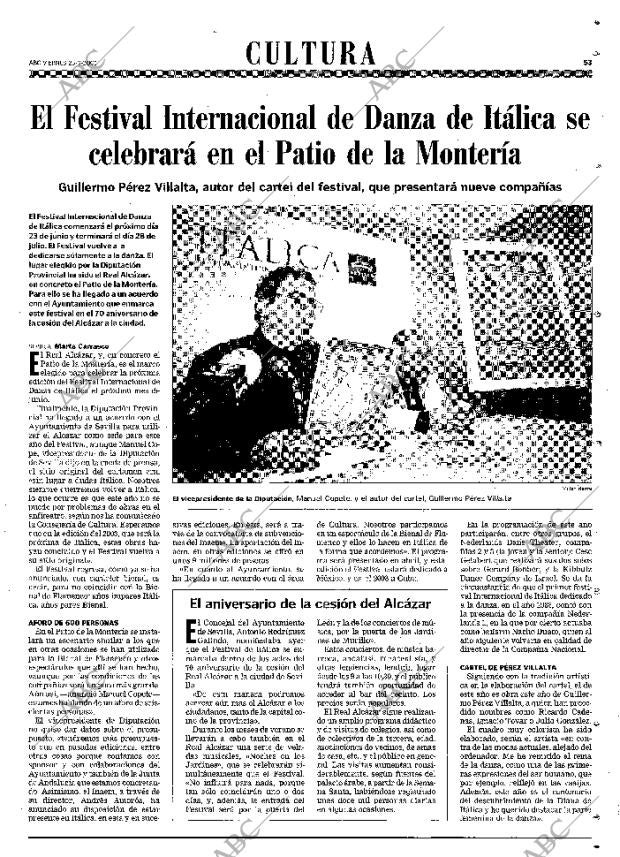 ABC SEVILLA 23-03-2001 página 53