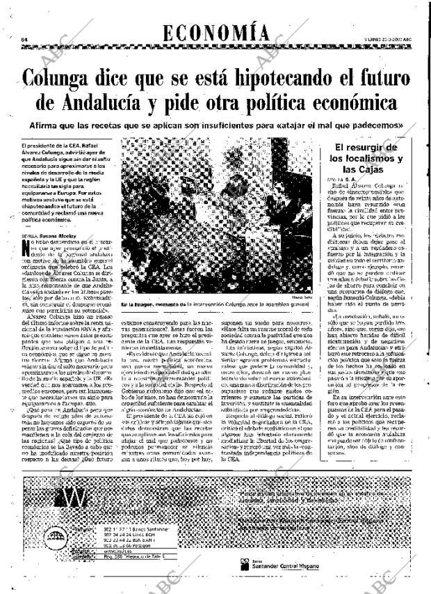 ABC SEVILLA 23-03-2001 página 64