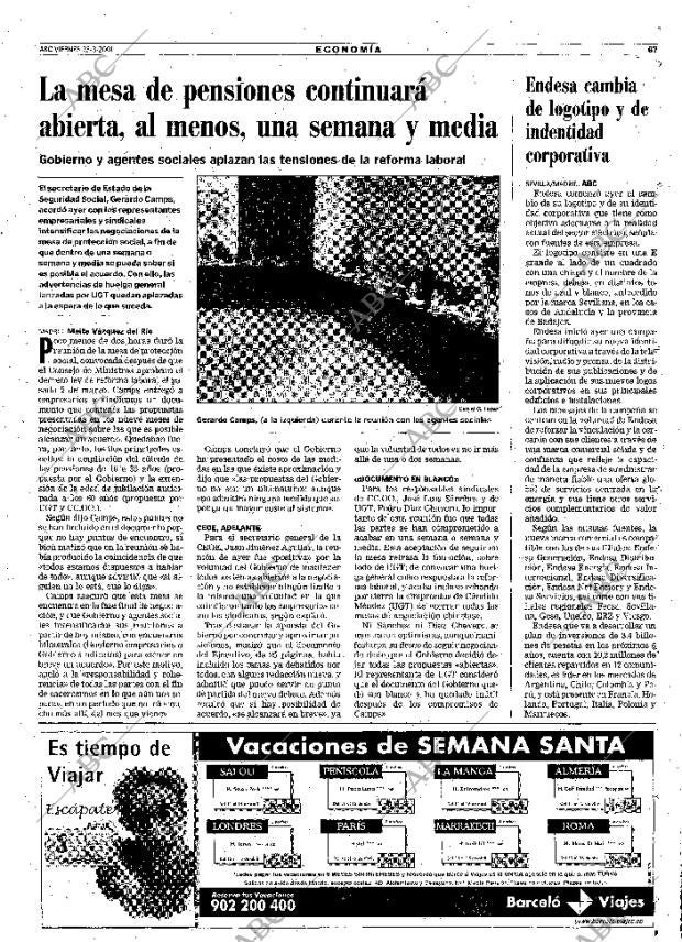 ABC SEVILLA 23-03-2001 página 67