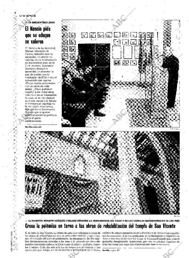 ABC SEVILLA 23-03-2001 página 8