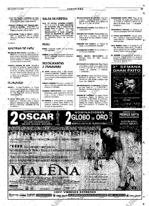 ABC SEVILLA 23-03-2001 página 83