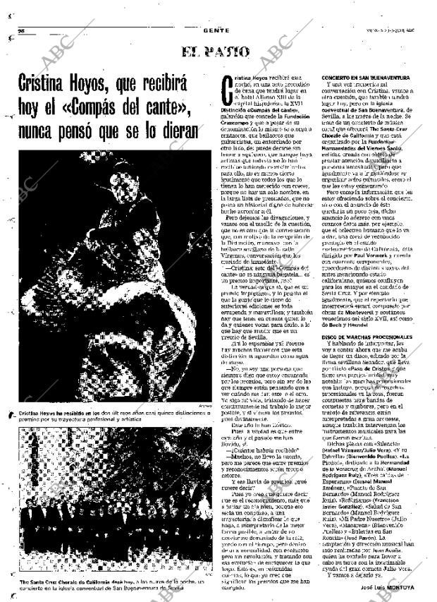ABC SEVILLA 23-03-2001 página 98
