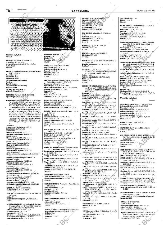 ABC MADRID 24-03-2001 página 106