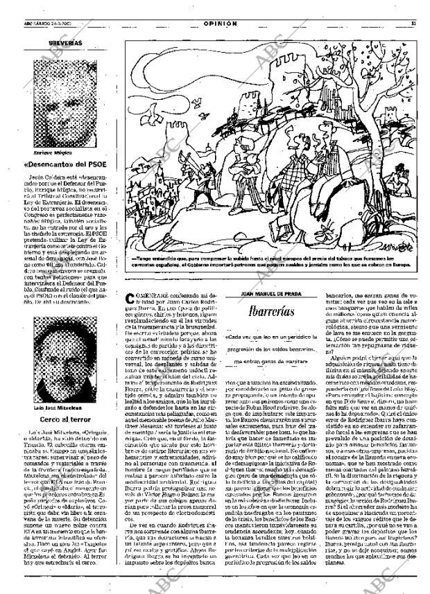 ABC MADRID 24-03-2001 página 11
