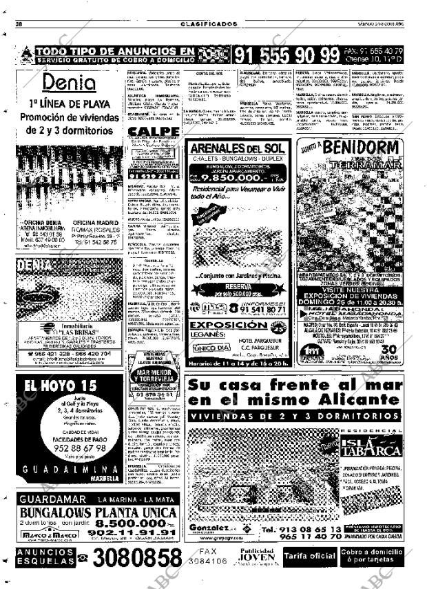 ABC MADRID 24-03-2001 página 122