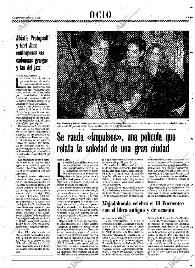 ABC MADRID 24-03-2001 página 129