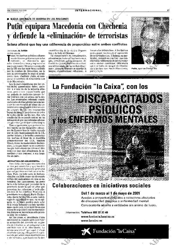 ABC MADRID 24-03-2001 página 27