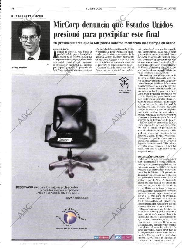 ABC MADRID 24-03-2001 página 36