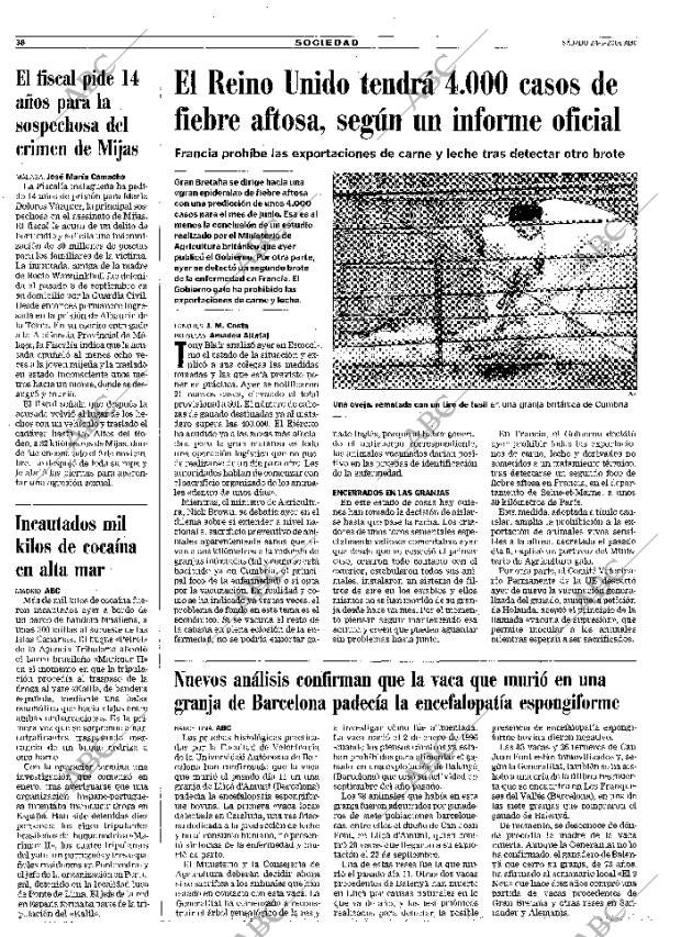 ABC MADRID 24-03-2001 página 38