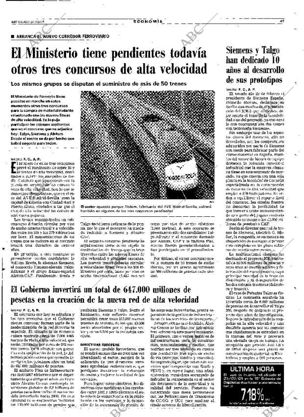 ABC MADRID 24-03-2001 página 47