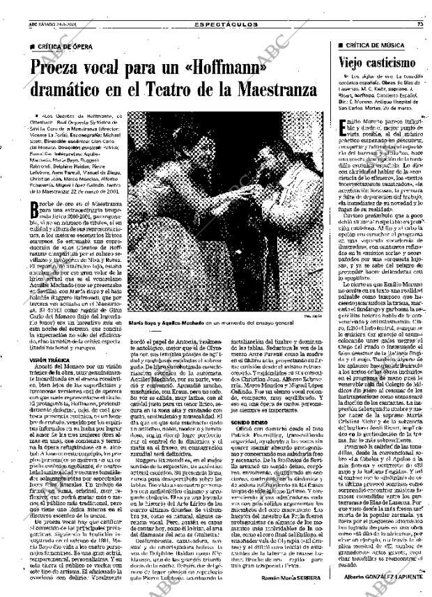 ABC MADRID 24-03-2001 página 73