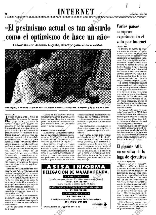 ABC MADRID 24-03-2001 página 78