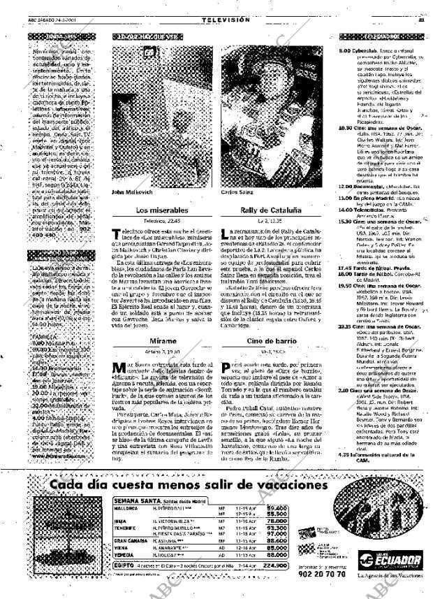 ABC MADRID 24-03-2001 página 81
