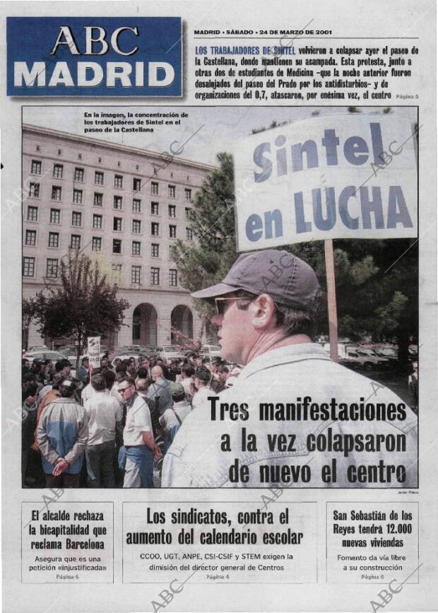 ABC MADRID 24-03-2001 página 85