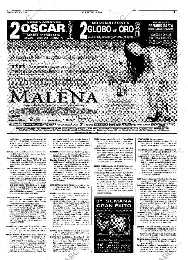 ABC MADRID 24-03-2001 página 99