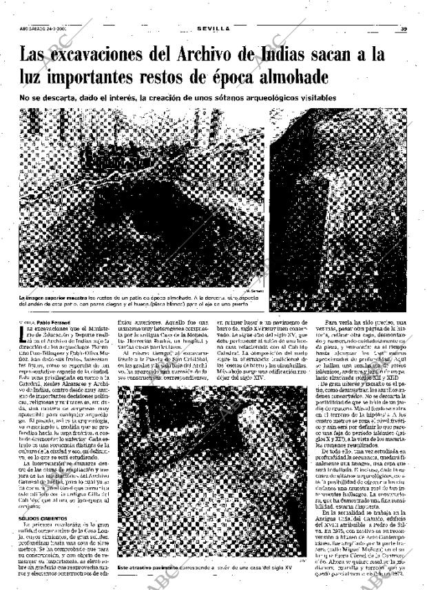 ABC SEVILLA 24-03-2001 página 39