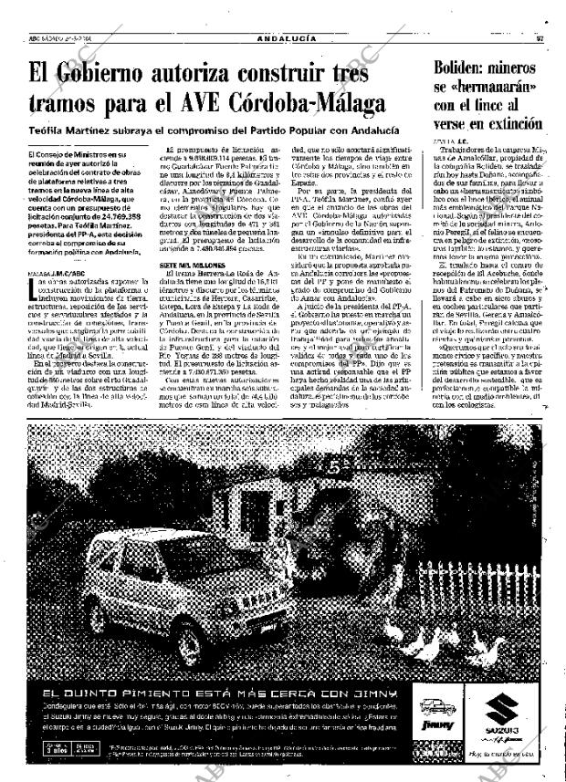 ABC SEVILLA 24-03-2001 página 57