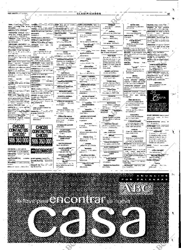 ABC SEVILLA 27-03-2001 página 87