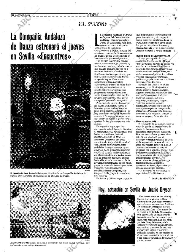 ABC SEVILLA 27-03-2001 página 93