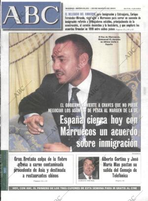 ABC MADRID 28-03-2001 página 1