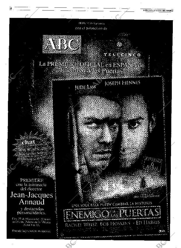 ABC MADRID 28-03-2001 página 102