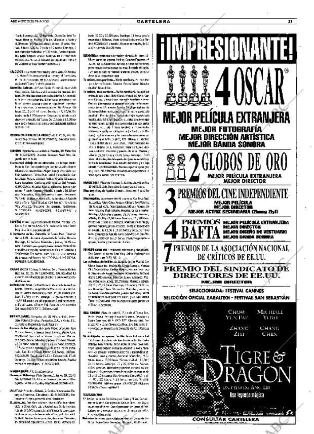 ABC MADRID 28-03-2001 página 105