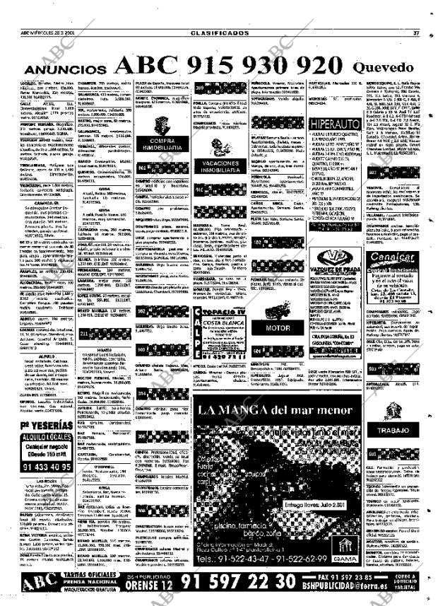 ABC MADRID 28-03-2001 página 121