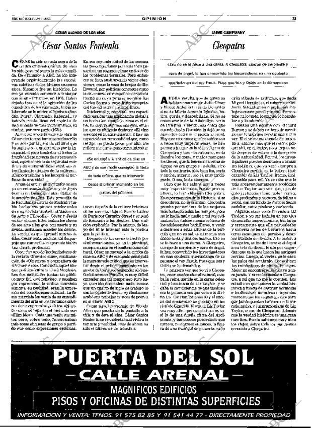 ABC MADRID 28-03-2001 página 13