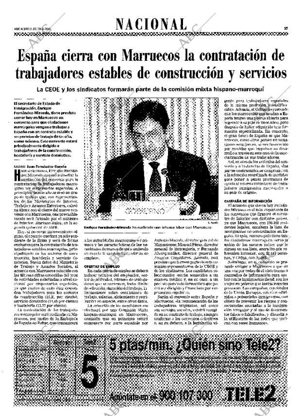 ABC MADRID 28-03-2001 página 15