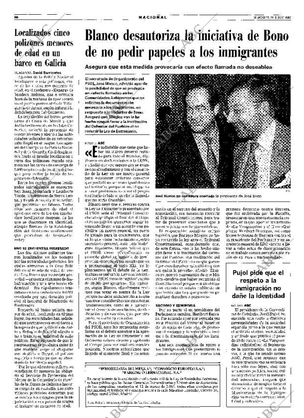 ABC MADRID 28-03-2001 página 16