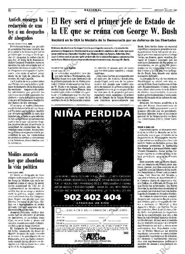 ABC MADRID 28-03-2001 página 24