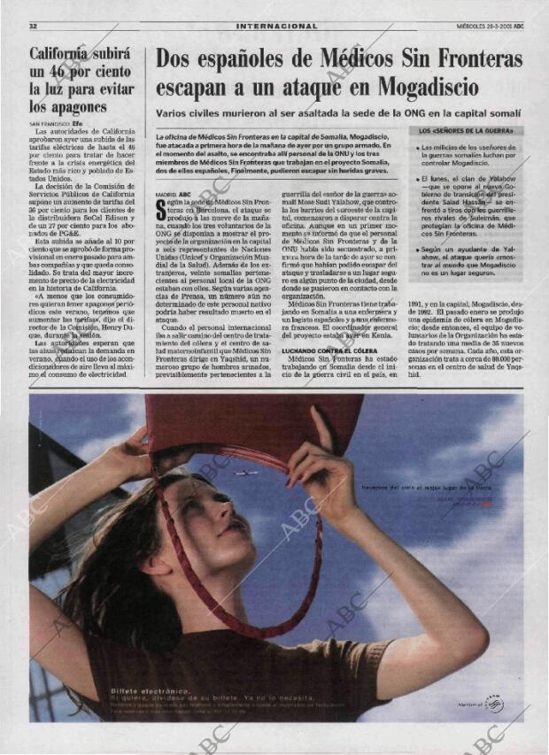 ABC MADRID 28-03-2001 página 32