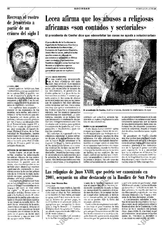 ABC MADRID 28-03-2001 página 40