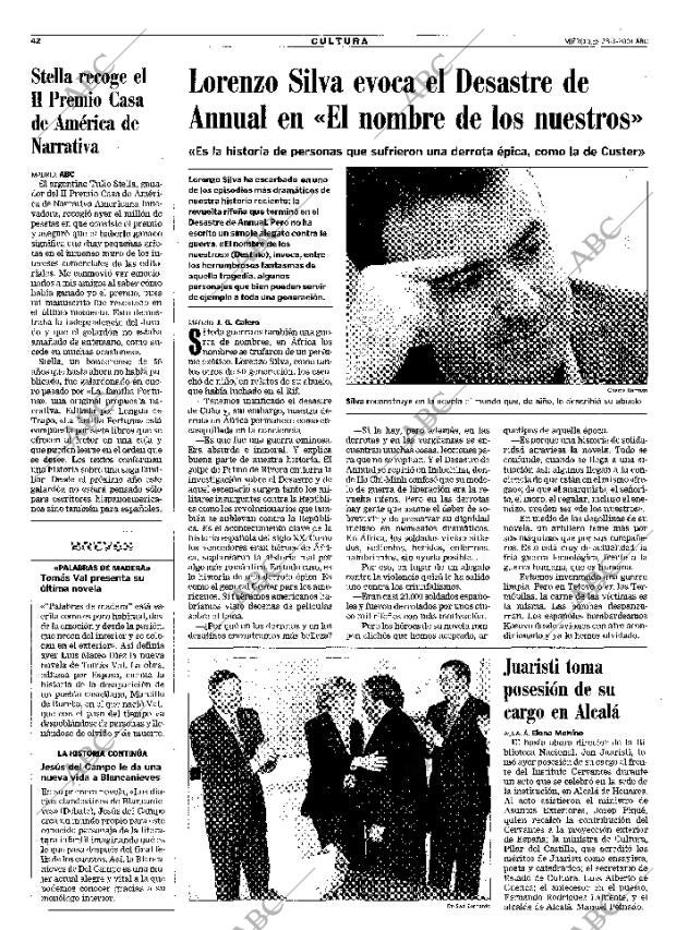 ABC MADRID 28-03-2001 página 42