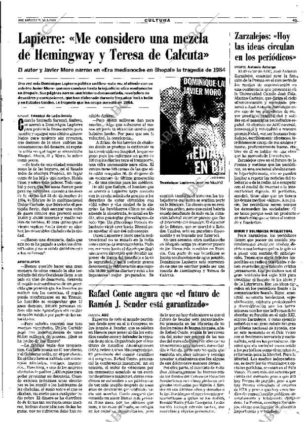 ABC MADRID 28-03-2001 página 43