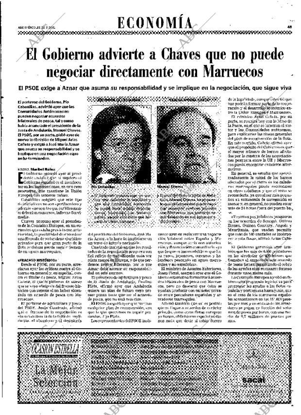 ABC MADRID 28-03-2001 página 45