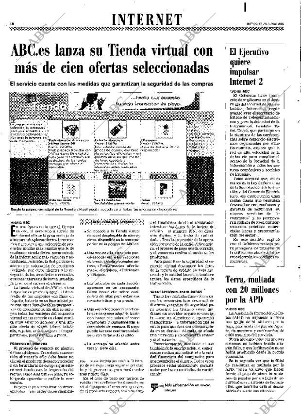 ABC MADRID 28-03-2001 página 78