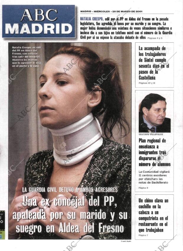 ABC MADRID 28-03-2001 página 85