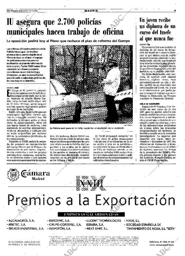 ABC MADRID 28-03-2001 página 93