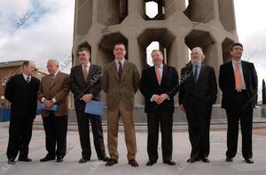 Gallardon y el alcalde Inauguran un parque en plaza de Castilla