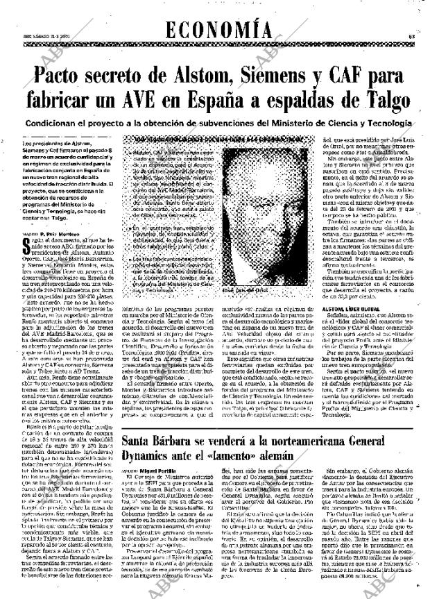 ABC SEVILLA 31-03-2001 página 63