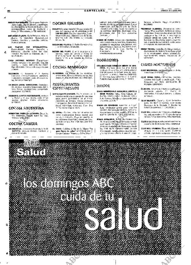 ABC SEVILLA 31-03-2001 página 80