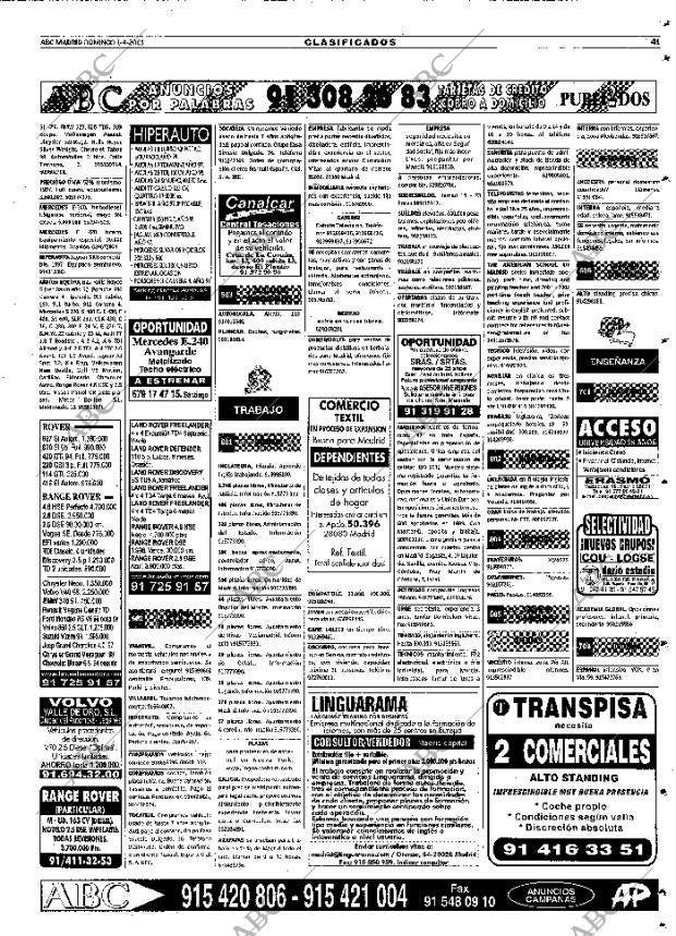 ABC MADRID 01-04-2001 página 125