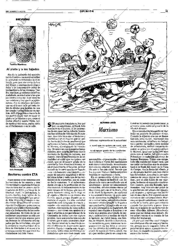 ABC MADRID 01-04-2001 página 13