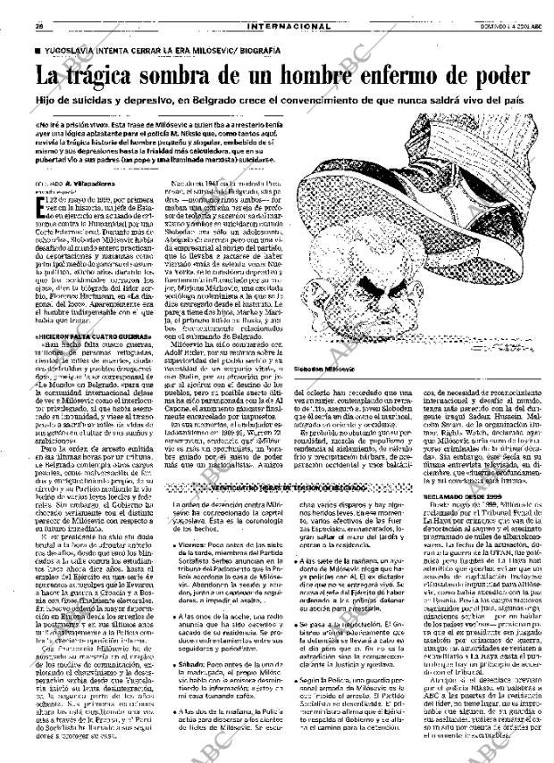 ABC MADRID 01-04-2001 página 28