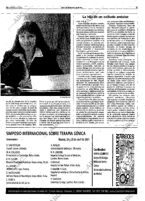 ABC MADRID 01-04-2001 página 31