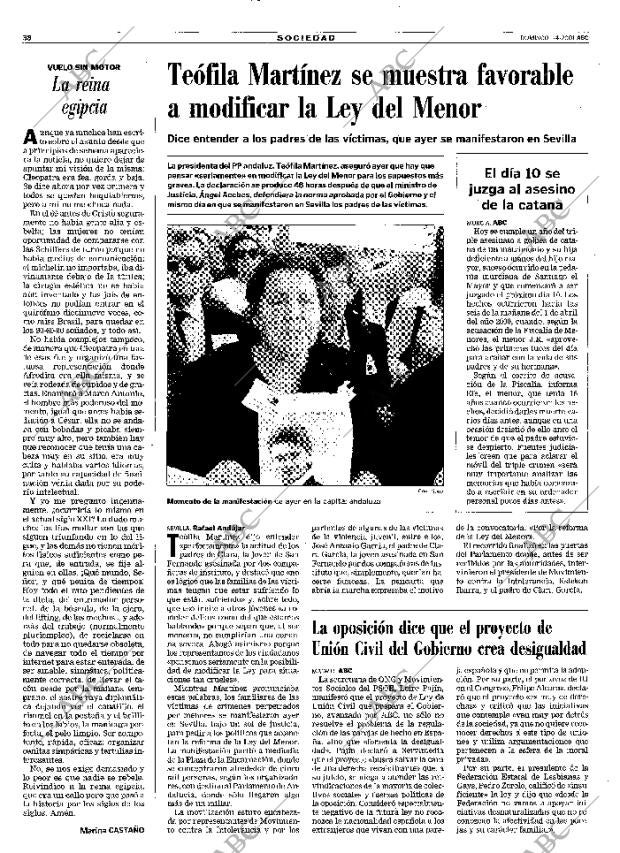 ABC MADRID 01-04-2001 página 38