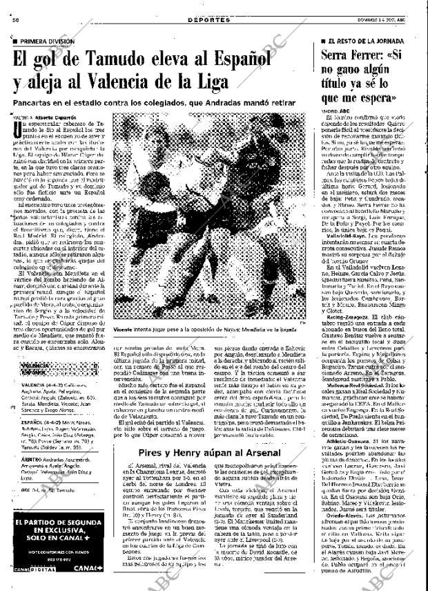 ABC MADRID 01-04-2001 página 56