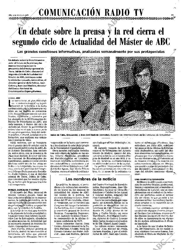 ABC MADRID 01-04-2001 página 77