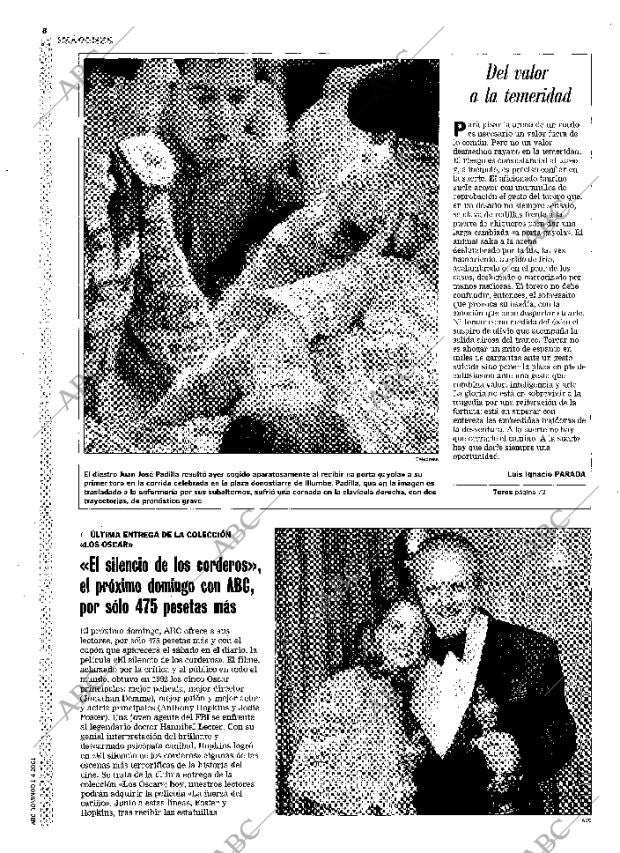ABC MADRID 01-04-2001 página 8